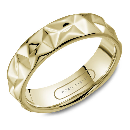 Noam Carver 14K Gold Band NCM-035Y6-M10