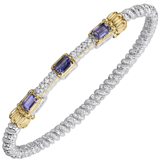 Vahan 14K Gold & Sterling Silver Bracelet with Iolite 23689DIO03