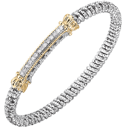 Vahan 14K Gold & Sterling Silver Bracelet with Diamonds 22085D