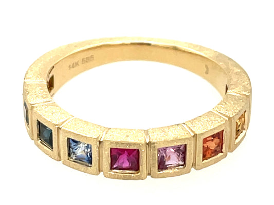 DILAMANI  - Rainbow Sapphire Ring
