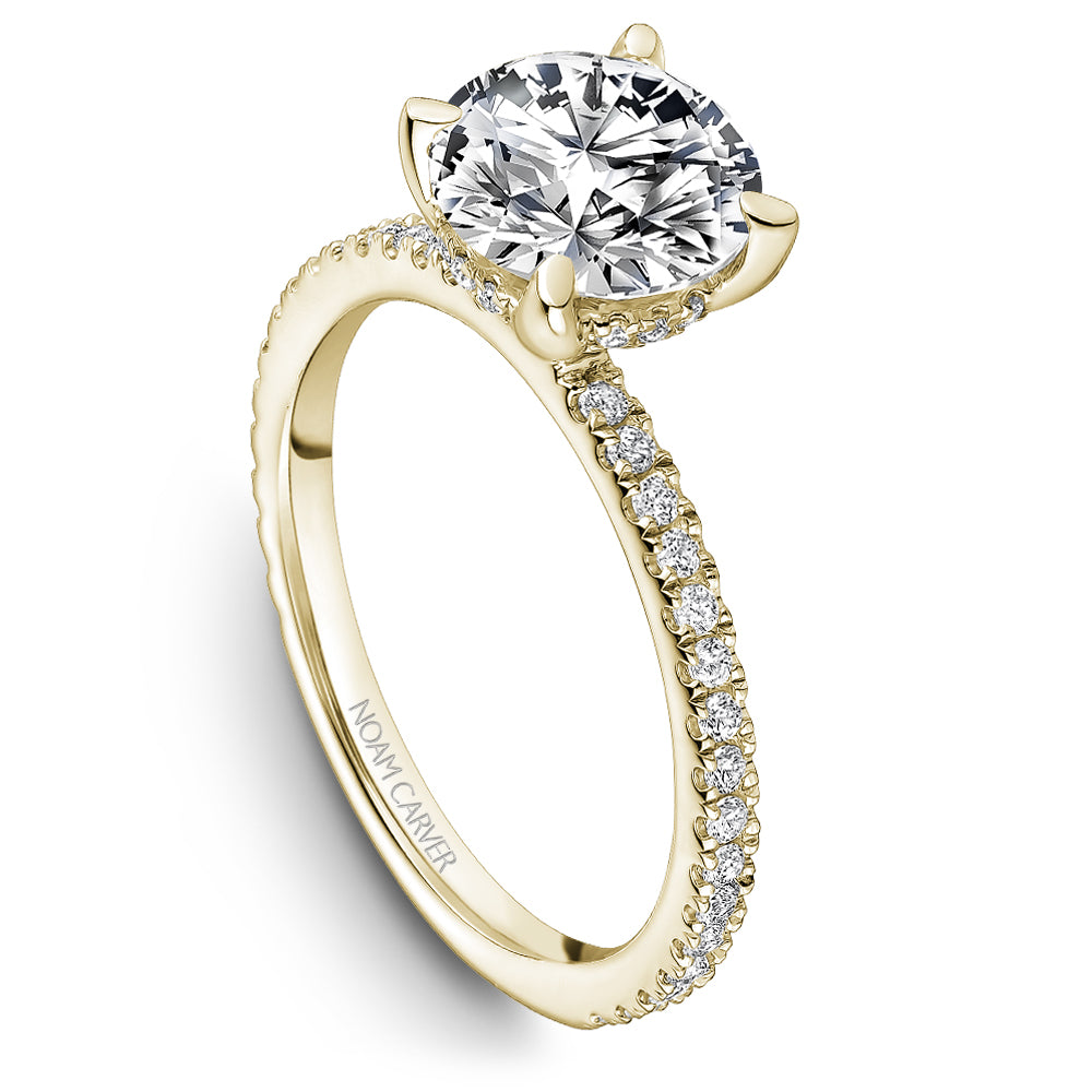 Pave diamond sale halo