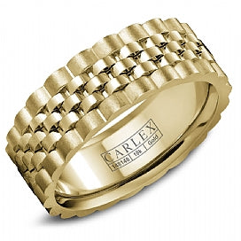 Carlex 18K Gold Luxury Wedding Band CX3-0012WWW