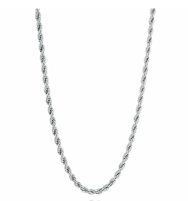 ITALGEM - #36-004N Stainless Steel 2mm Rope Chain -18"