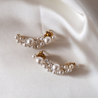 Roset DRIP "Greer" Pearl Earrings