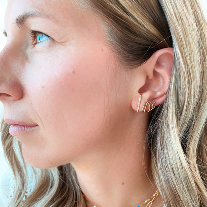 Roset Gold Label Katniss Fancy Earrings