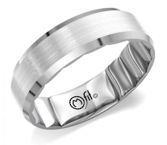 MFit 14K White Gold Band MF-001W6