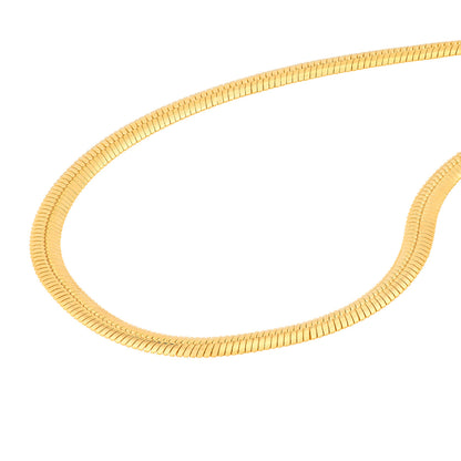 Roset Gold Label Oval Snake Chain
