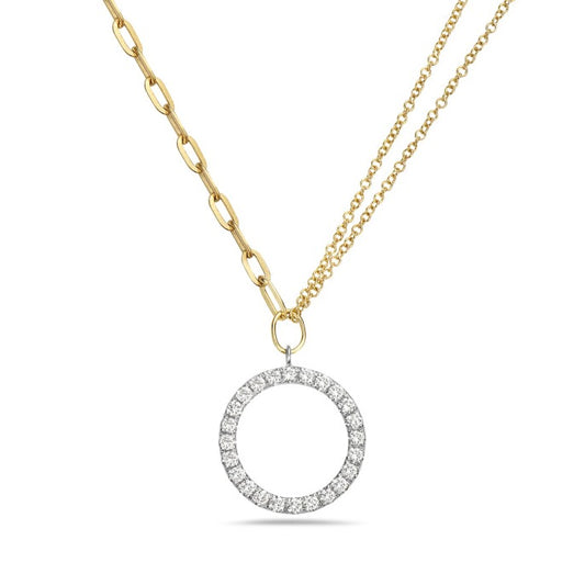 Bassali - Tao 14K Yellow Diamond Necklace