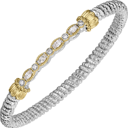 Vahan 14K Gold & Sterling Silver Bracelet with Diamonds 23533D04