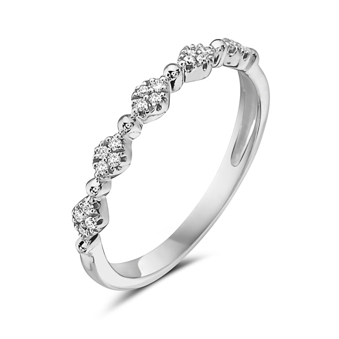 Bassali - "Charlie" Diamond Band  14K Gold