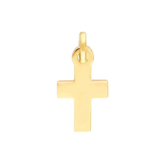 Roset Gold Label 14k Gold Mini Cross Charm