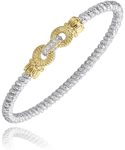 Vahan 14K Gold & Sterling Silver Bracelet with Diamonds 23638D03