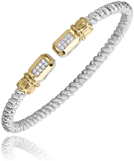 Vahan 14K Gold & Sterling Silver Bracelet with Diamonds 23703D03