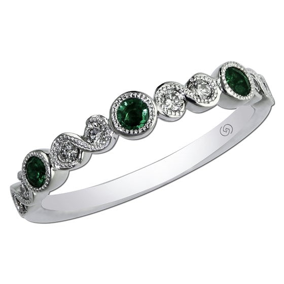 Roset Emerald Stackable Ring