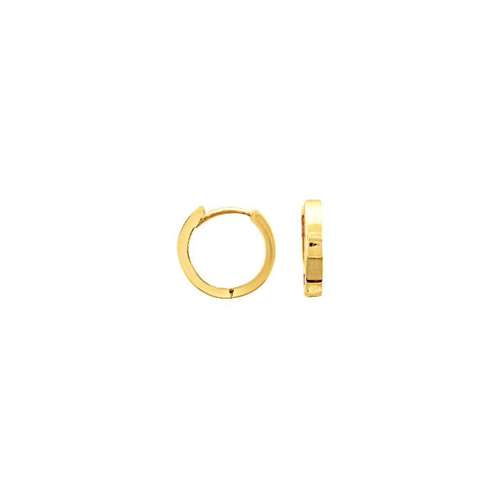 Roset Gold Label "Jace" Huggie Earrings
