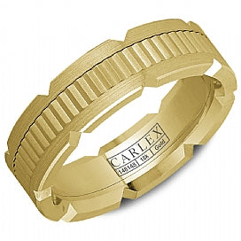 Carlex 18K Gold Luxury Wedding Band CX1-0021YY