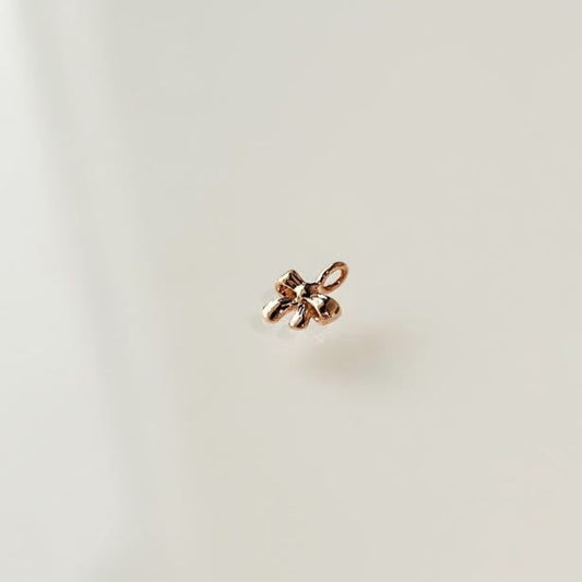 FUSE by Roset - 10K Gold Mini Bow Pendant Charm
