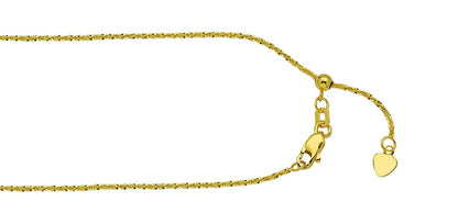 Roset Gold Label "Emma" Diamond-Cut Rope Necklace