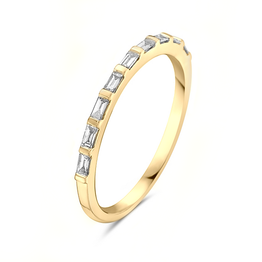 Bassali 14K Gold Diamond Ring