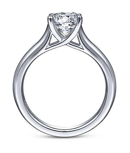 Gabriel Round Diamond Engagement Ring ER6583w4
